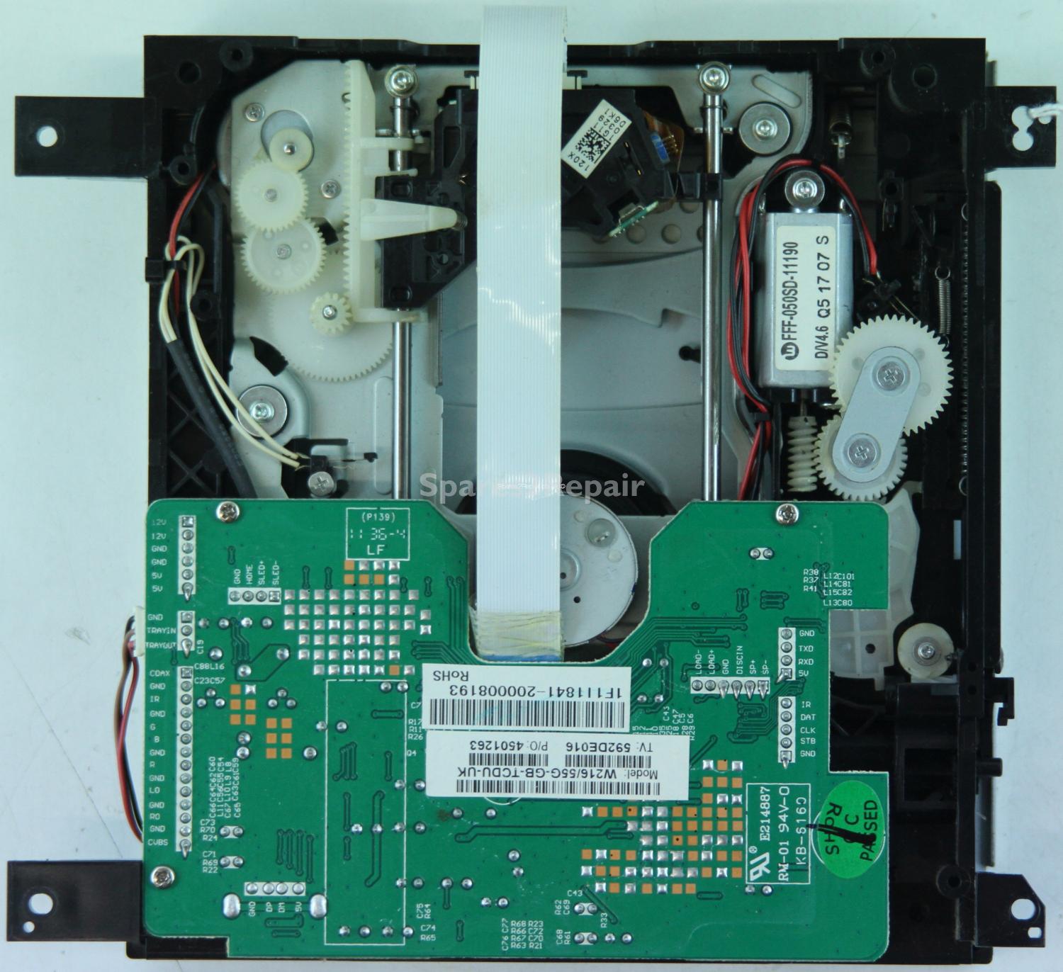 Unknown 26 Inch - DVD Mech - DL-08HA-00-044 - 4501263 - 592DE016