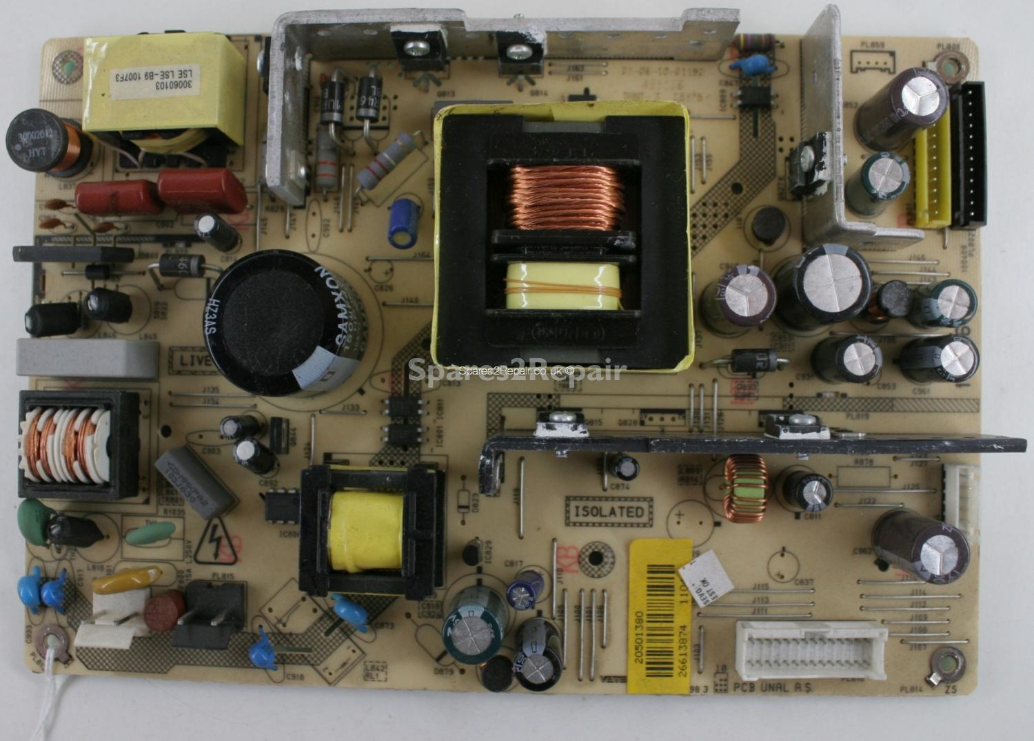 Hitachi L42VC04UB - PSU - 17PW26-4 - V.1 - 100409 - 20501380